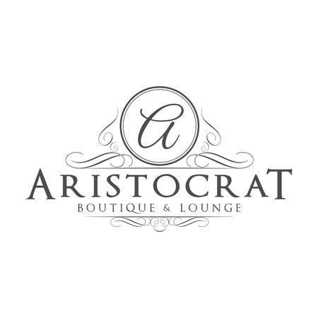 Vintage Logo Luxury Company Vectorのイラスト素材