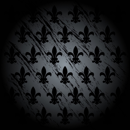Fleur de lys vector のイラスト素材