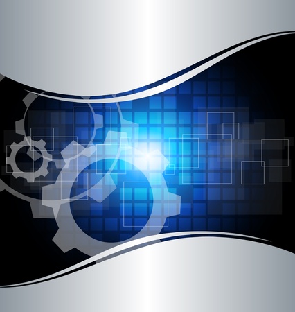 Abstract technology background のイラスト素材