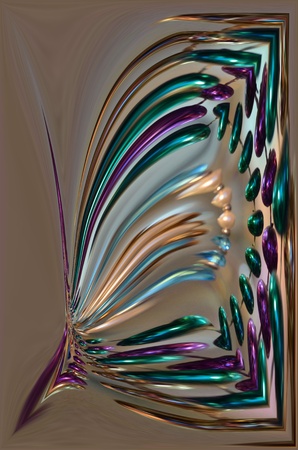 Distorted Pearlsの写真素材