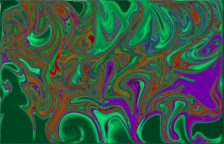 green swirlsの写真素材