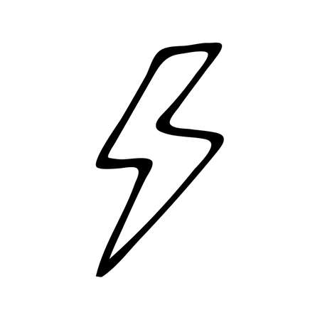 Hand drawn doodle style book in vector. Isolated illustration on white background. For interior design, wallpaper, packaging, posterのイラスト素材