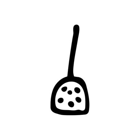 Hand drawn doodle style keypops in vector. Isolated illustration on white background. For graphic and web designのイラスト素材