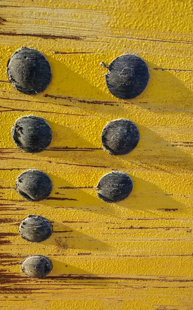 Abstract scratched and yellow background