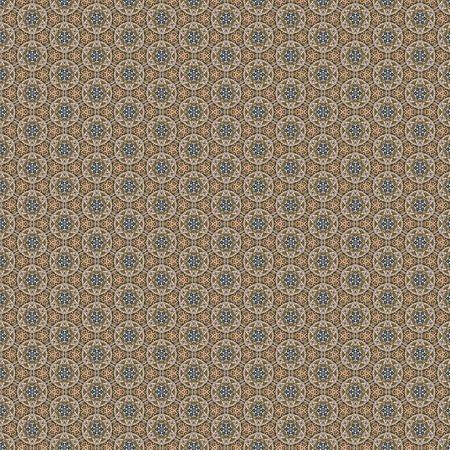 Brown mystic ornaments background