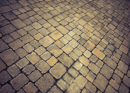 Cobblestone background textureの写真素材