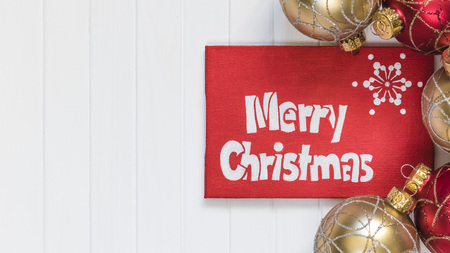 Merry Cristmas gift. Merry Cristmas and happy new year card.