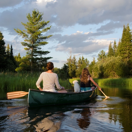 Lake of the Woods, Ontario, Canadaのeditorial素材