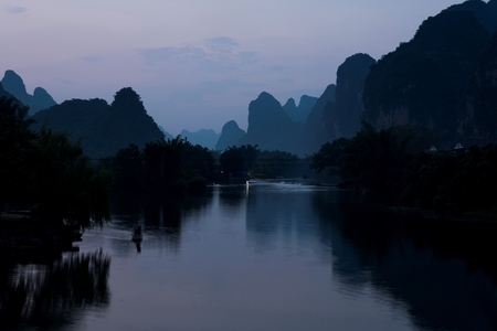 Yangshuo, Guilin, Guangxi, Chinaの写真素材