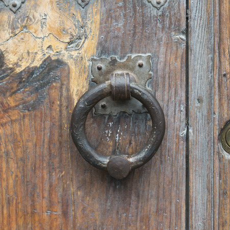 Close-up of door knocker, San Miguel de Allende, Guanajuato, Mexico
