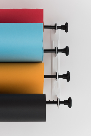 Color paper studio backgroundsの写真素材