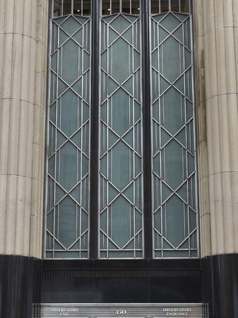 Faade of Empire State Building, Midtown Manhattan, New York City, New York State, USAの写真素材