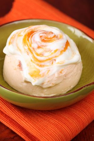 Apricot dessertの写真素材