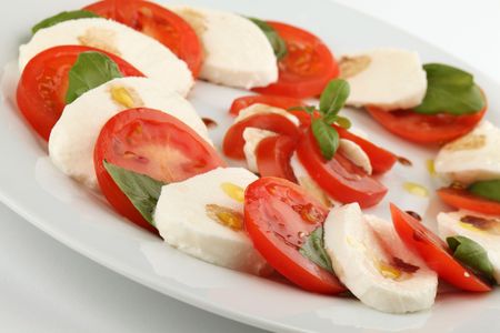 Caprese saladの写真素材