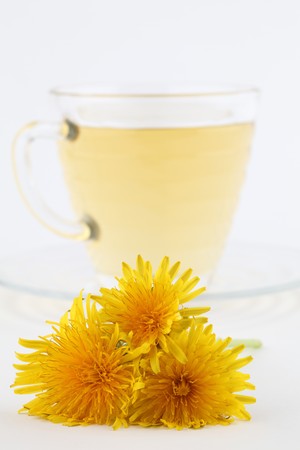 Dandelion teaの写真素材