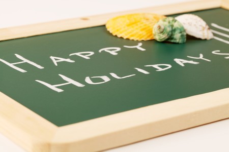 Happy holidaysの写真素材