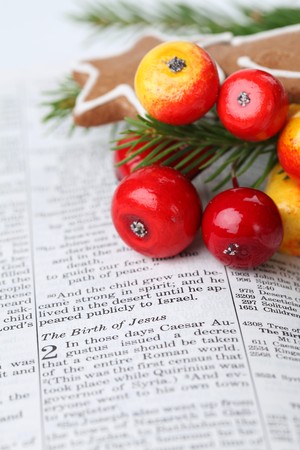 Christmas storyの写真素材