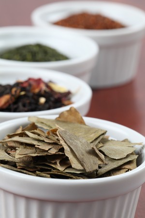 Tea collection - ginkgoの写真素材