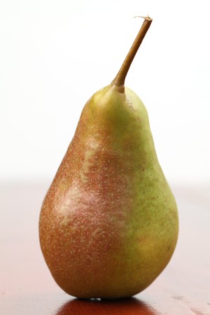 Fresh organic pear on a table. Shallow dofの写真素材