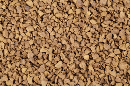 Background made from instant coffee granulesの写真素材