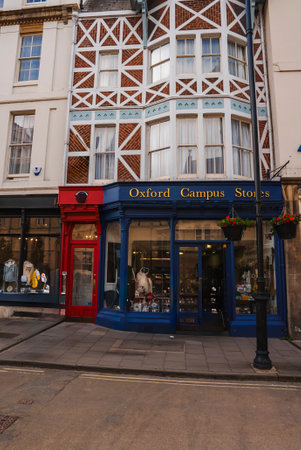 Oxford campus store at University of Oxfordの写真素材