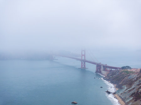 Famous Golden Gate Bridge, San Francisco, USA
