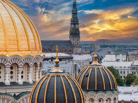 Cathedral of the Nativity of Christ in Riga, Latvia