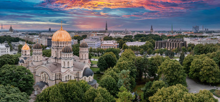 Cathedral of the Nativity of Christ in Riga, Latvia