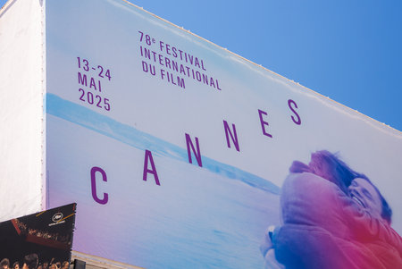 Billboard Advertising 78th Festival International du Film in Cannes