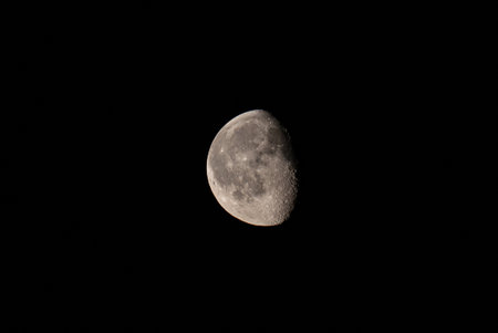 Half Moon Background. The Moon is an astronomical body that orbits planet Earth