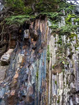 Cliff in the quarry at Bromberg, Medebach, Sauerland