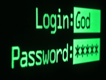 abstract picture of computer screenの写真素材