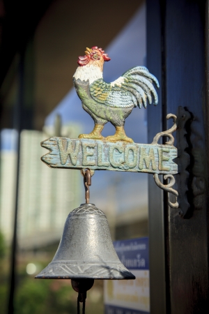 welcome house bellの写真素材