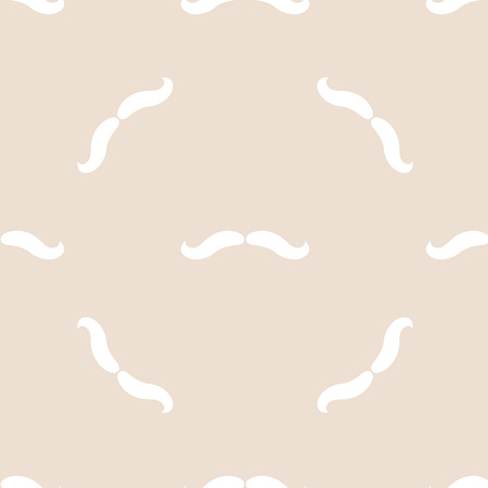 Movember mustache set. No-Shave November event icons.のイラスト素材