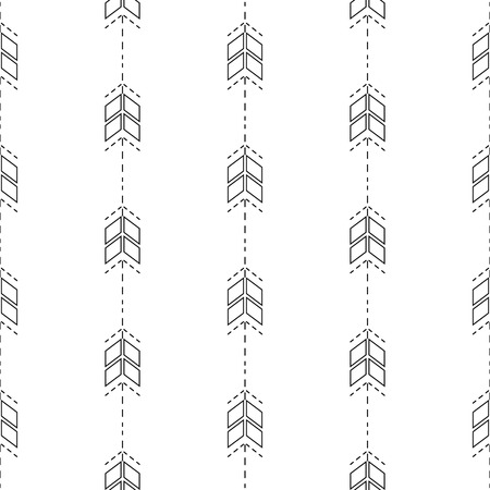 Small arrow line seamless pattern.のイラスト素材
