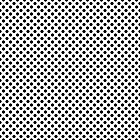 Dotted dense monochrome seamless pattern.のイラスト素材