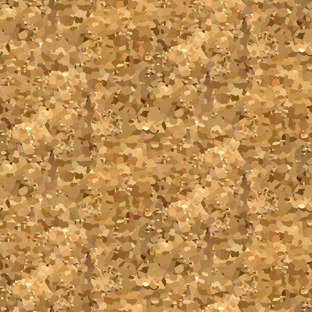Vector gold glitter sand seamless background.のイラスト素材