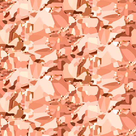 Copper crumpled foil patternのイラスト素材