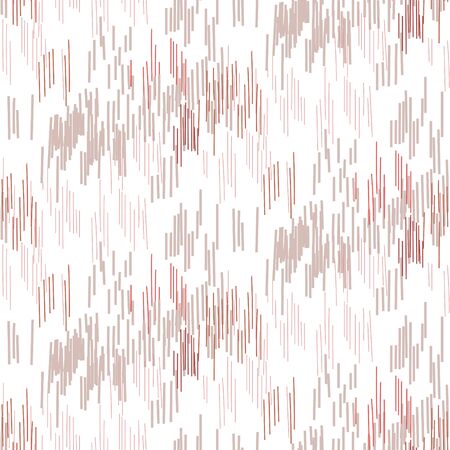 Scratched seamless vector pattern. Fiber stroke lines light colors texture.のイラスト素材