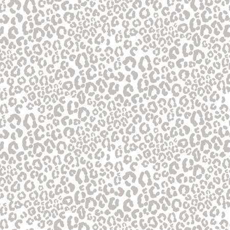 Leopard skin seamless pattern. Wild print animal background for paper wrap, textile, package and print vector design.のイラスト素材