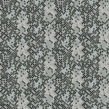 Grunge abstract snake skin distressed seamless dark pattern textureのイラスト素材