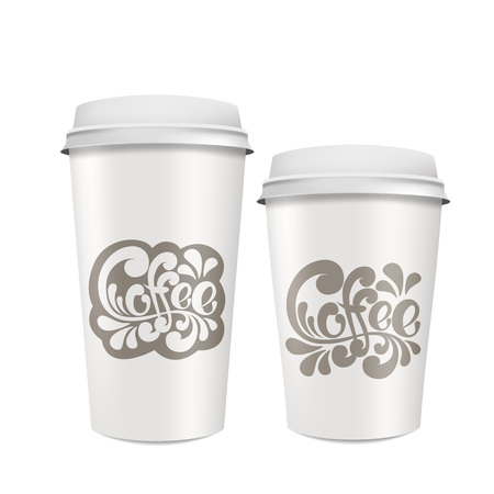 Vector  graphics take coffee with youのイラスト素材