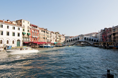 Grand Canal in Venice, Italyの写真素材