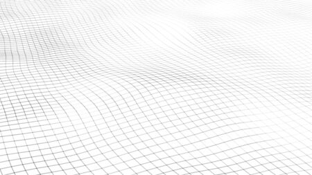 Vector perspective grid. Abstract background of multiple lines.のイラスト素材