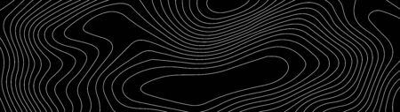 Topographic map lines background. Abstract illustration. Vector