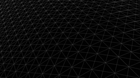 Vector perspective grid. Abstract background of multiple lines.
