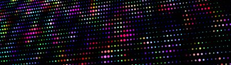 Abstract dynamic wave of particles. Network of bright points or dots. Big data. Digital background.のイラスト素材