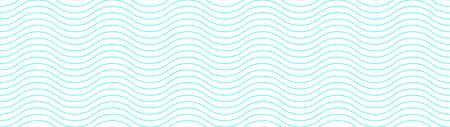Abstract dynamic wave of lines. Seamless pattern. Abstract wavy background. Vector illustration.のイラスト素材