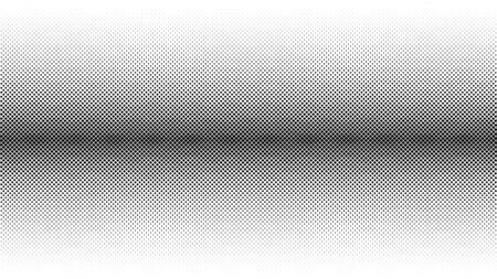 Halftone. Abstract gradient background of black squares. Vector.のイラスト素材