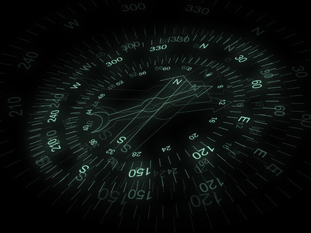 Abstract compass drawingの写真素材